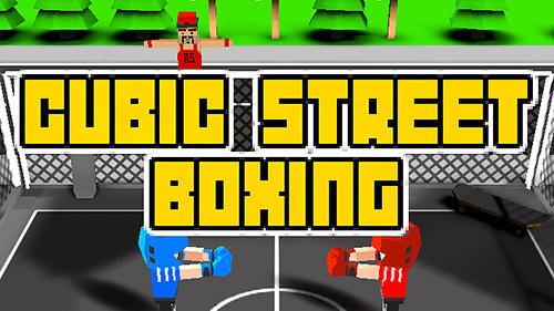 Cubic street boxing 3D постер приложения