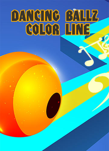 Dancing ballz: Color line постер приложения