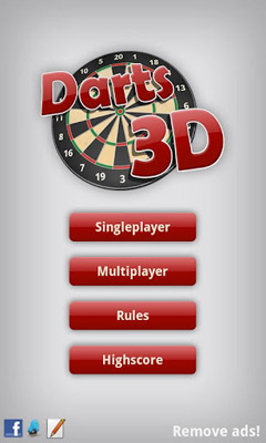 Darts 3D постер приложения