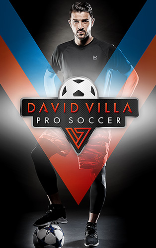 David Villa pro soccer постер приложения