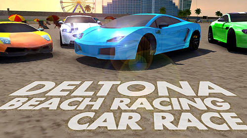 Deltona beach racing: Car racing 3D постер приложения