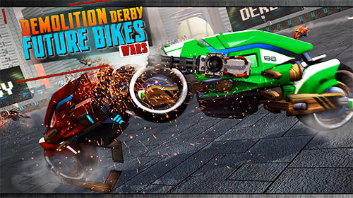Demolition derby future bike wars постер приложения