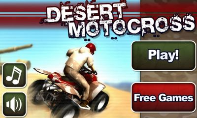 Desert Motocross постер приложения