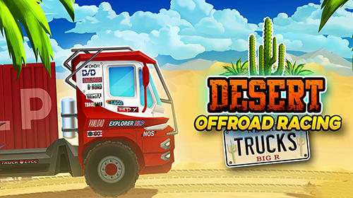 Desert rally trucks: Offroad racing постер приложения